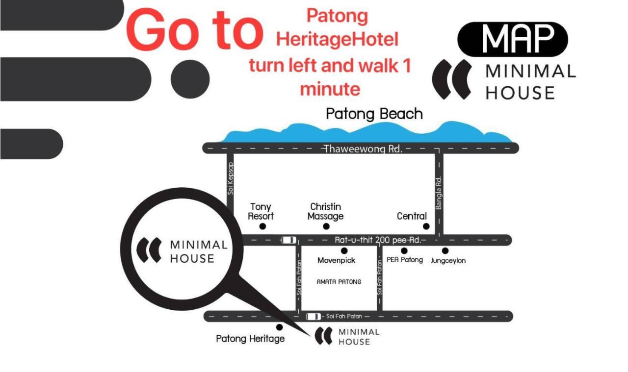 Minimal House Patong (Adults Only) Pansiyon Dış mekan fotoğraf